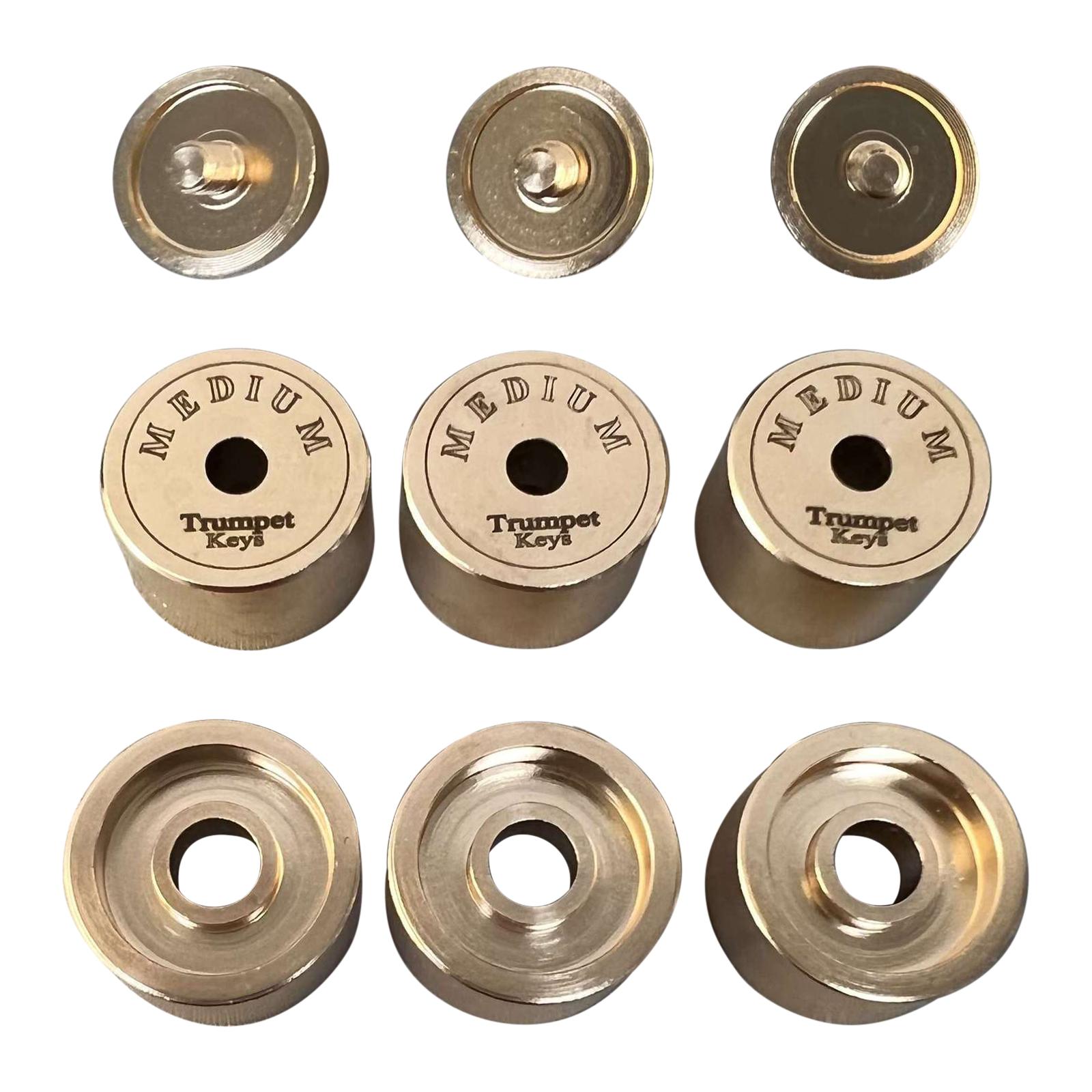 Musical Instrument Repair - 9Pcs Trumpets Valve Caps Wind Instruments