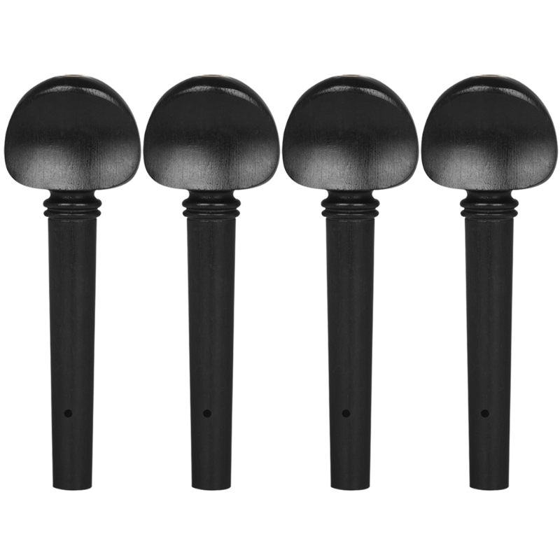 Musical Instrument Viola - 4Pcs Viola Machine Head Ebony Viola