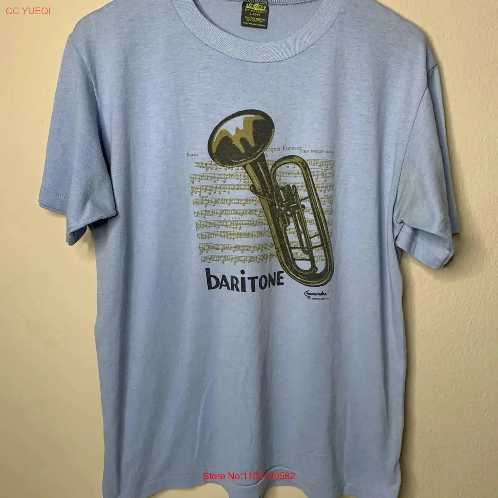 Musical Instrument In Orchestra - Vintage Baritone InstrumenT T Shirt Mens