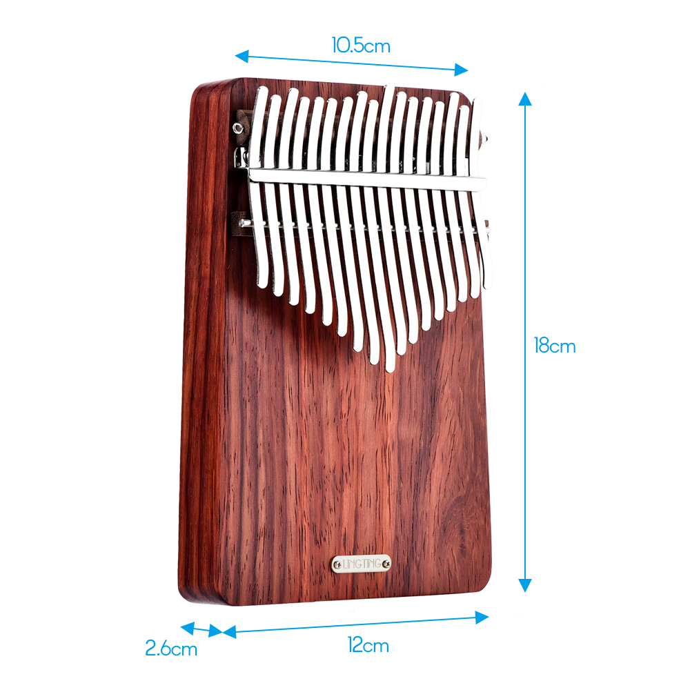 LINGTING 17 keys Kalimba Porta - Musical Instrument Kalimba ulasan dan harga