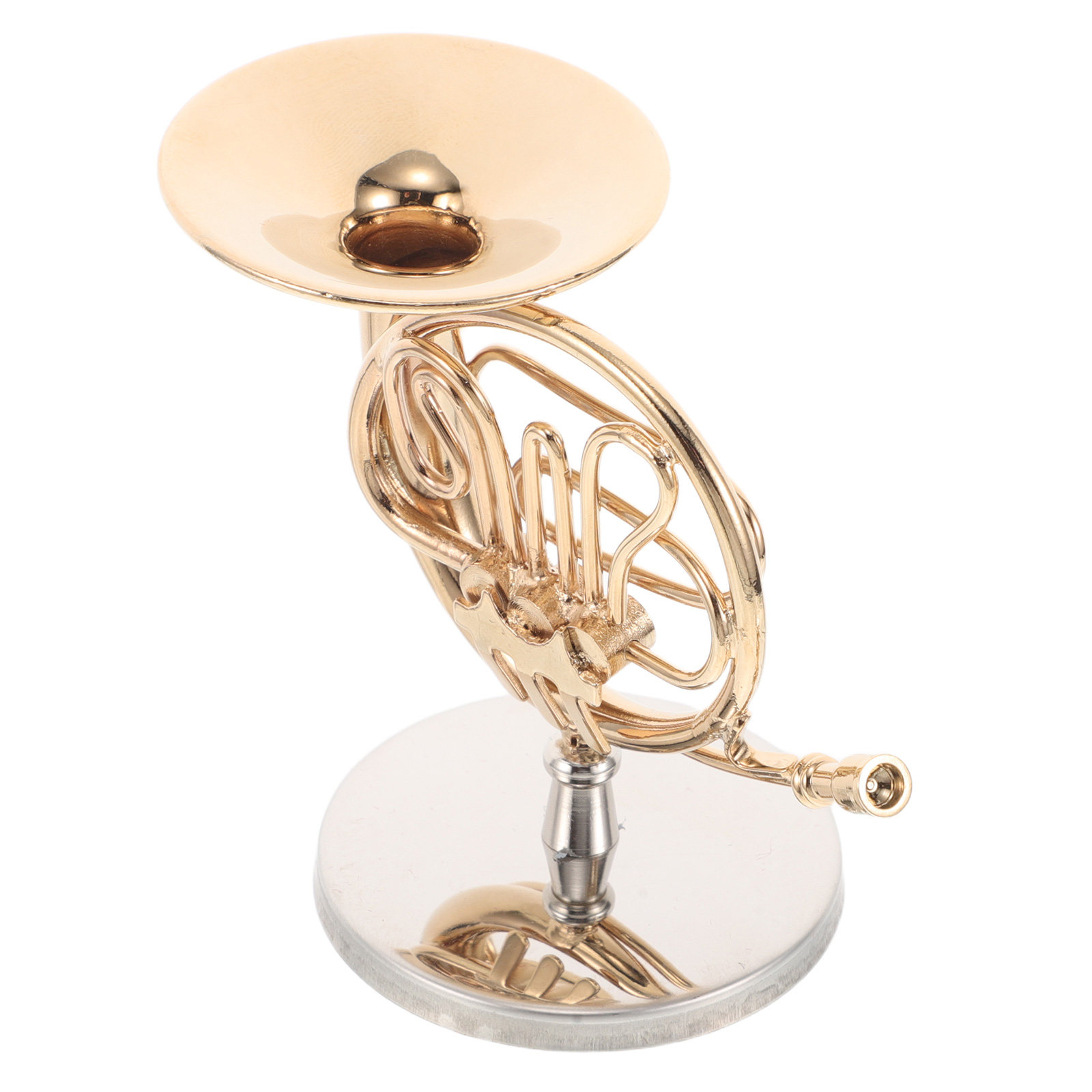 Miniature French Horn Handcraf - Musical Instrument French ulasan dan harga
