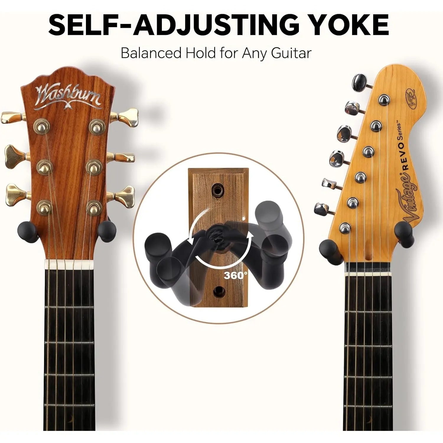 Wall Mount Guitar Hook Hanger  - Musical Instrument In English ulasan dan harga