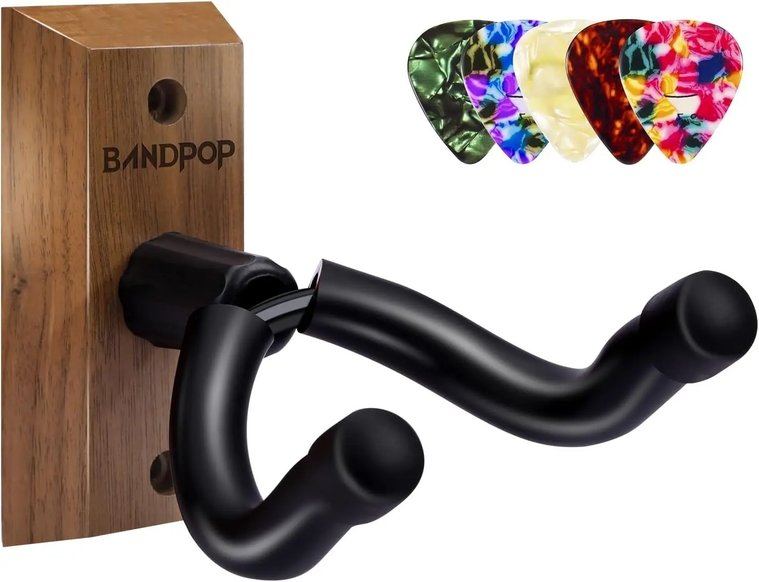 Wall Mount Guitar Hook Hanger  - Musical Instrument In English ulasan dan harga