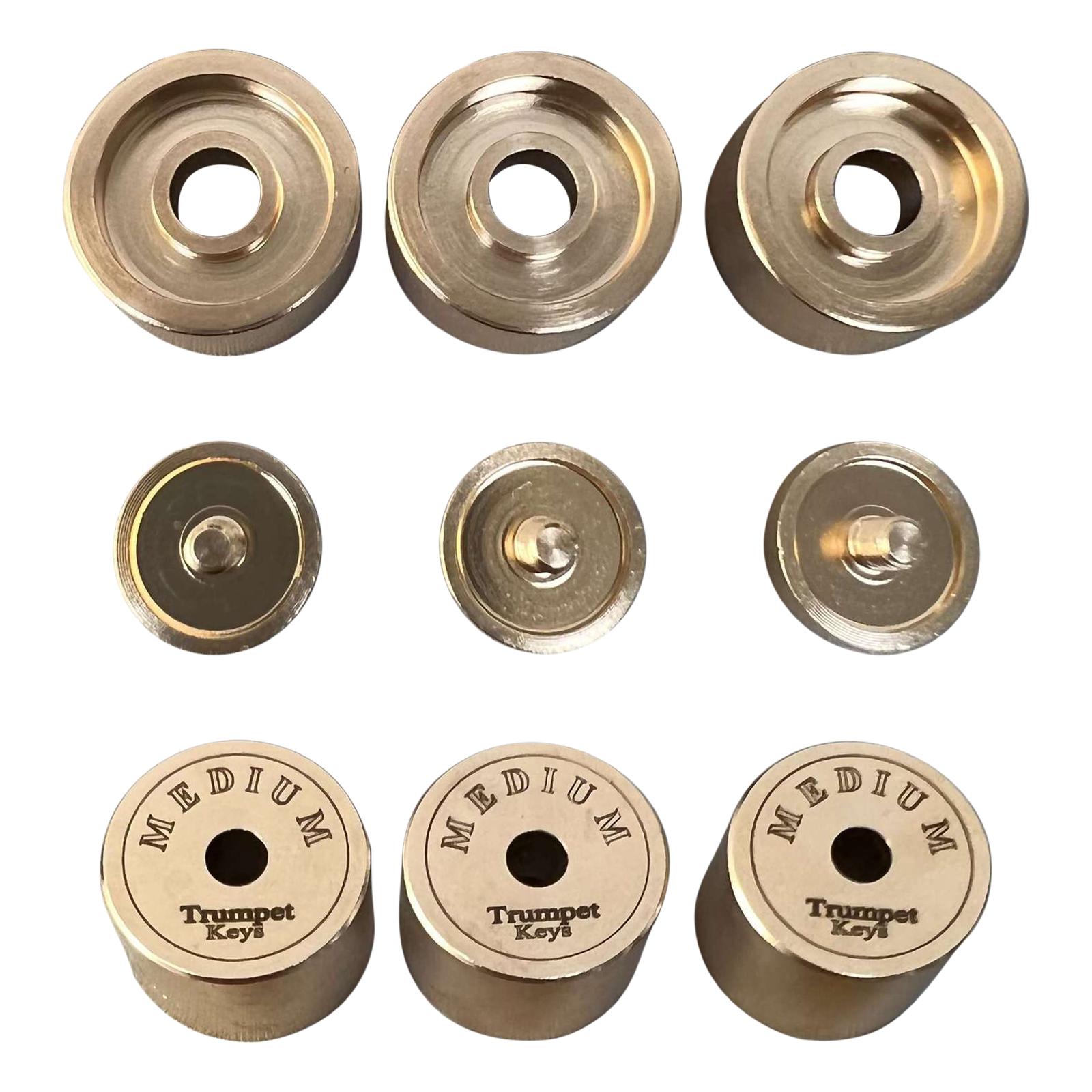 9Pcs Trumpets Valve Caps Wind  - Musical Instrument Repair ulasan dan harga