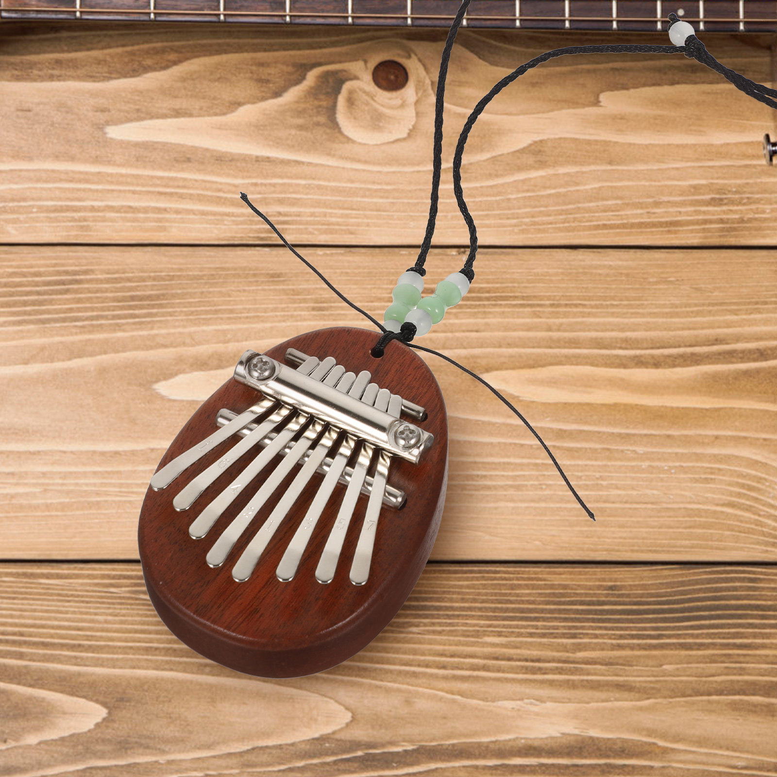 Wooden Kalimba 8 Keys Thumb Pi - Musical Instrument Kalimba ulasan dan harga