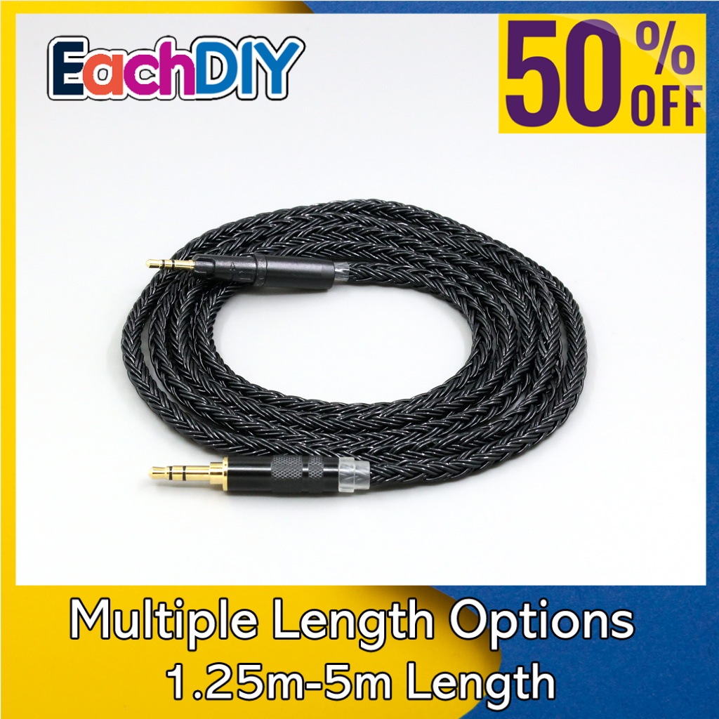16 Core Black Braided Headphon - Audio Technica Headphone Ath-M50X ulasan dan harga