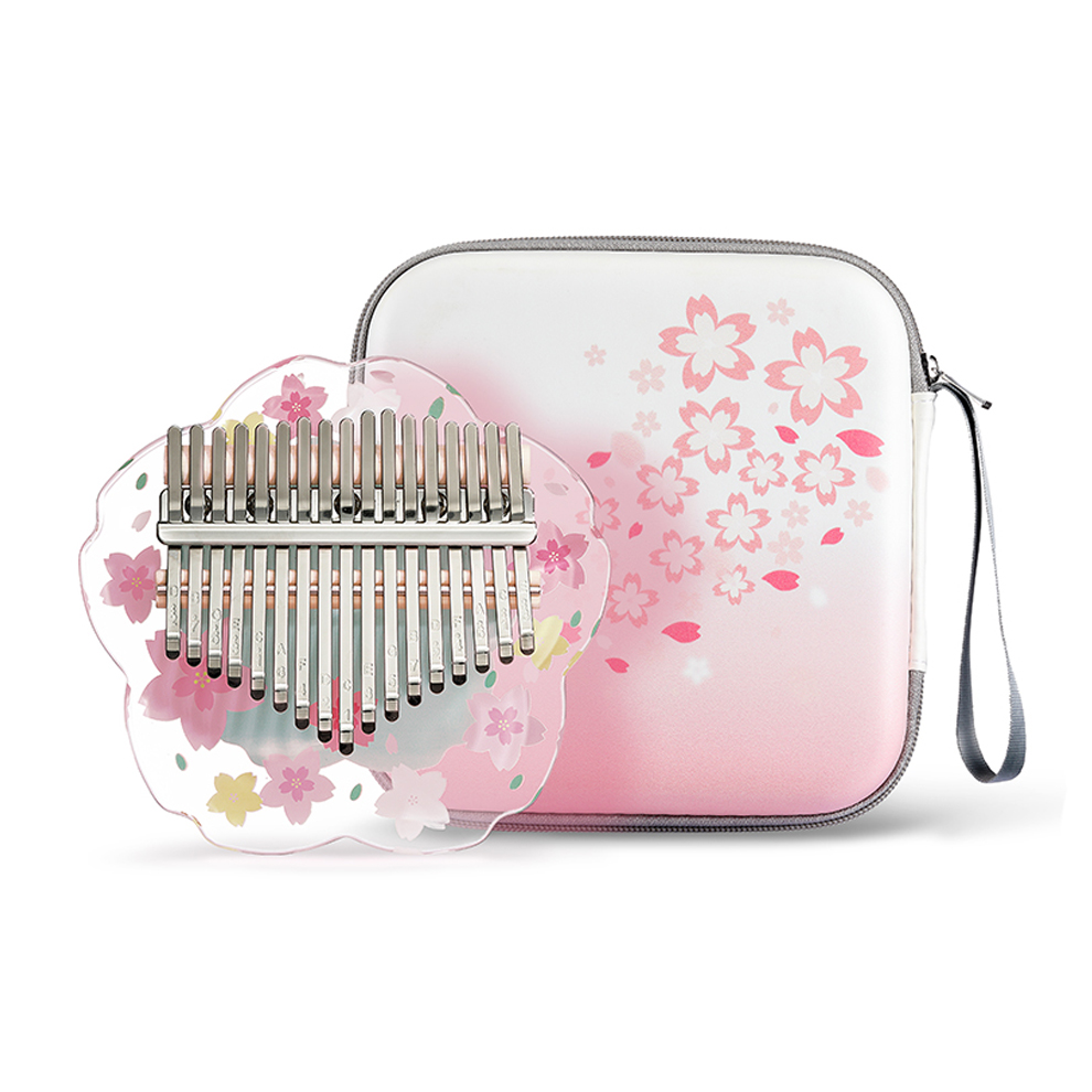 Hluru Kalimba 21 Keys with Cas - Musical Instrument Kalimba ulasan dan harga