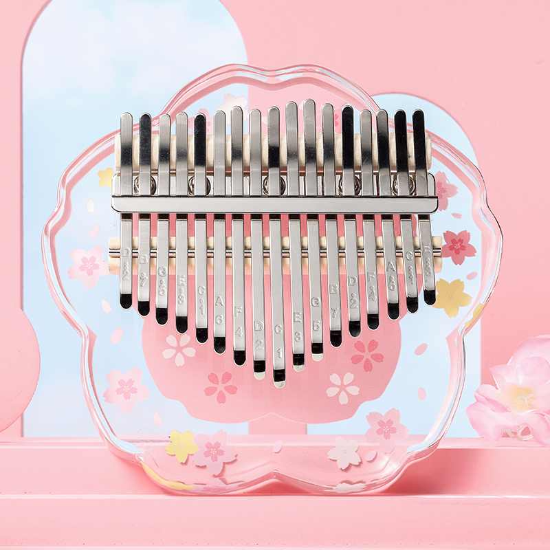 Hluru Kalimba 21 Keys with Cas - Musical Instrument Kalimba ulasan dan harga