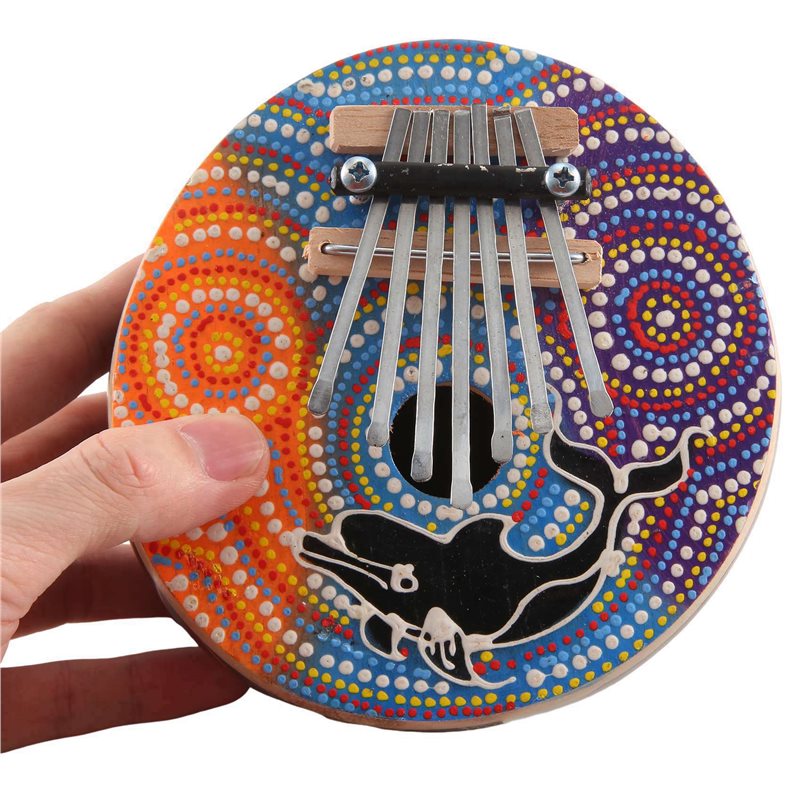 2X 7 Key Tuneable Coconut Shel - Musical Instrument Kalimba ulasan dan harga