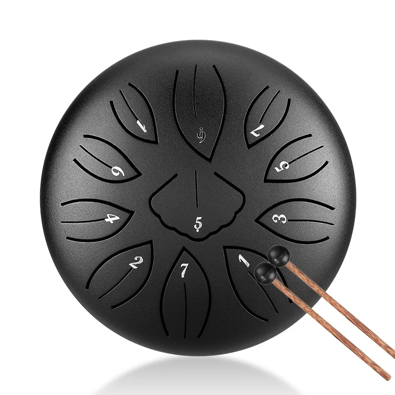 Hluru Steel Tongue Drum 6 Inch - Musical Instrument Note ulasan dan harga