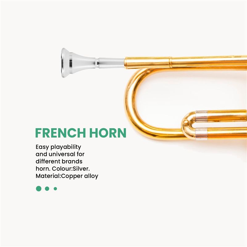 ABVH-French Horn Mouthpiece Ki - Musical Instrument French ulasan dan harga