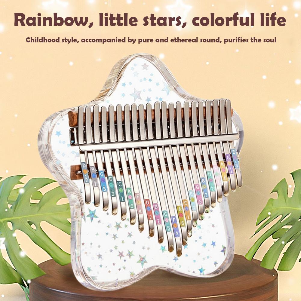 21/17 Keys Portable Finger Pia - Musical Instrument Kalimba ulasan dan harga