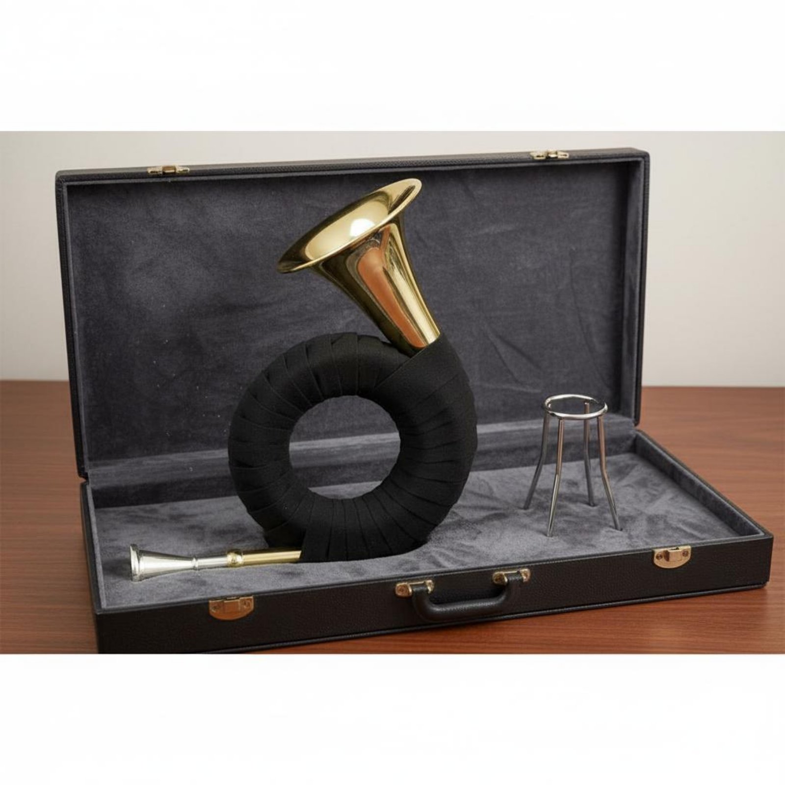 Bb Brass Instrument Gold Color - Musical Instrument French ulasan dan harga