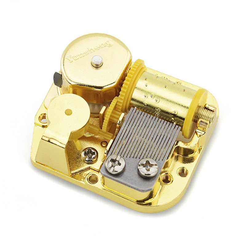 Y 1PC Gold-plated Windup Music - Musical Instrument Brands ulasan dan harga