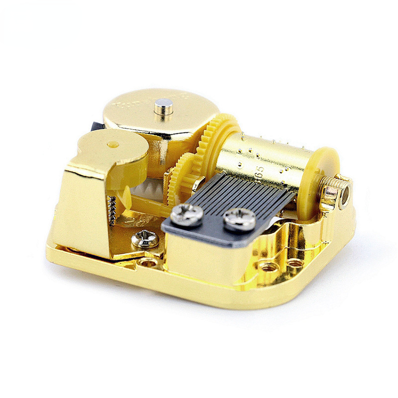 Y 1PC Gold-plated Windup Music - Musical Instrument Brands ulasan dan harga