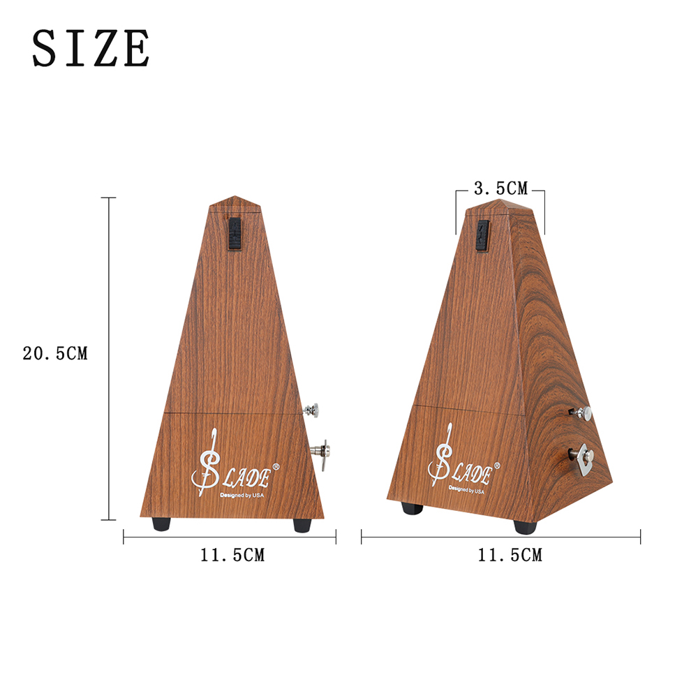 SLADE Mechanical Metronome Tow - Musical Instrument In English ulasan dan harga