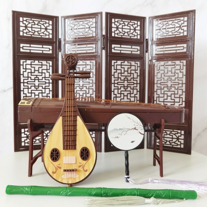 Antique Doll Accessories Chine - Musical Instrument Xiao ulasan dan harga