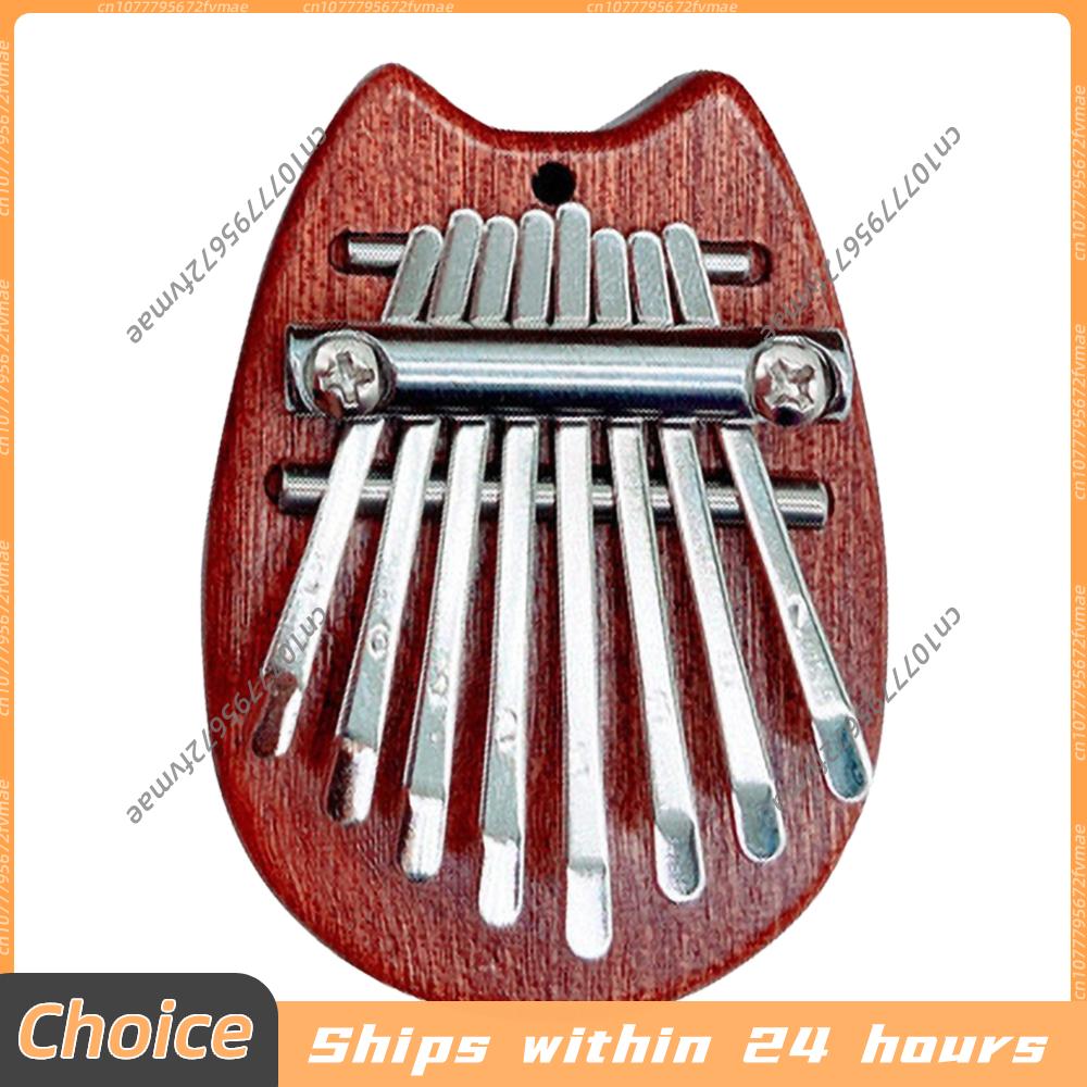 8 Keys Mini Kalimba Wooden Thu - Musical Instrument Kalimba ulasan dan harga