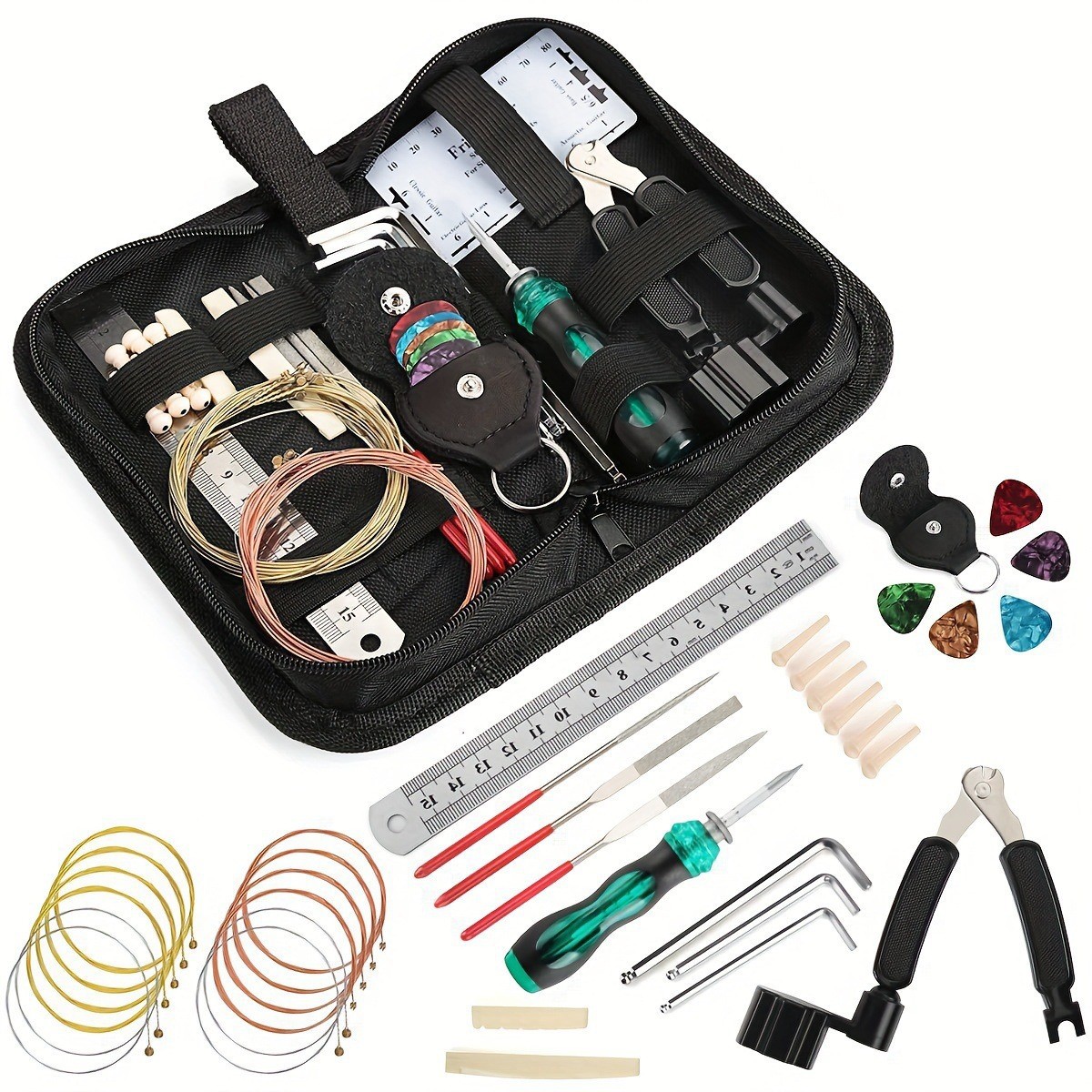 1 Set of Guitar Repair Tools,  - Musical Instrument Repair ulasan dan harga
