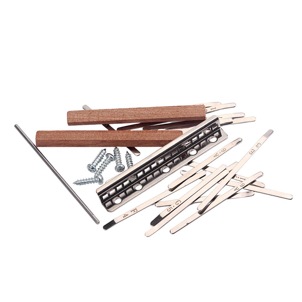 Kalimba 17 Key DIY Parts Kit T - Musical Instrument Kalimba ulasan dan harga