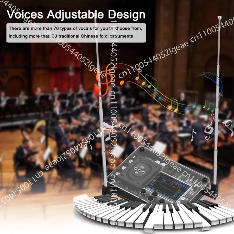 Mini Theremin Electronic Music - Musical Instrument Synthesizer ulasan dan harga