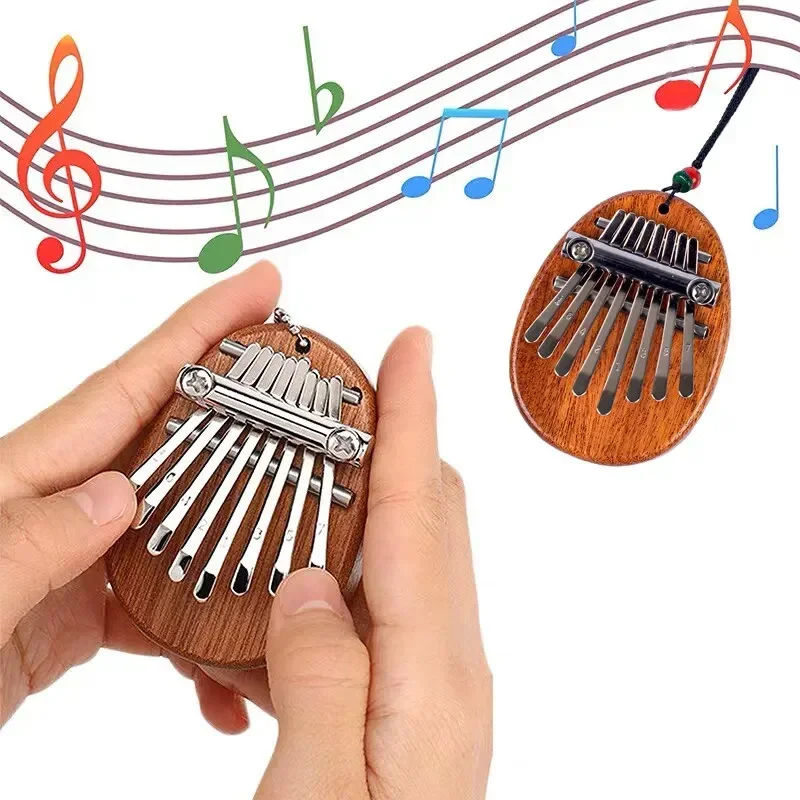 1Pcs Wood Mini Thumb Piano Mus - Musical Instrument Kalimba ulasan dan harga