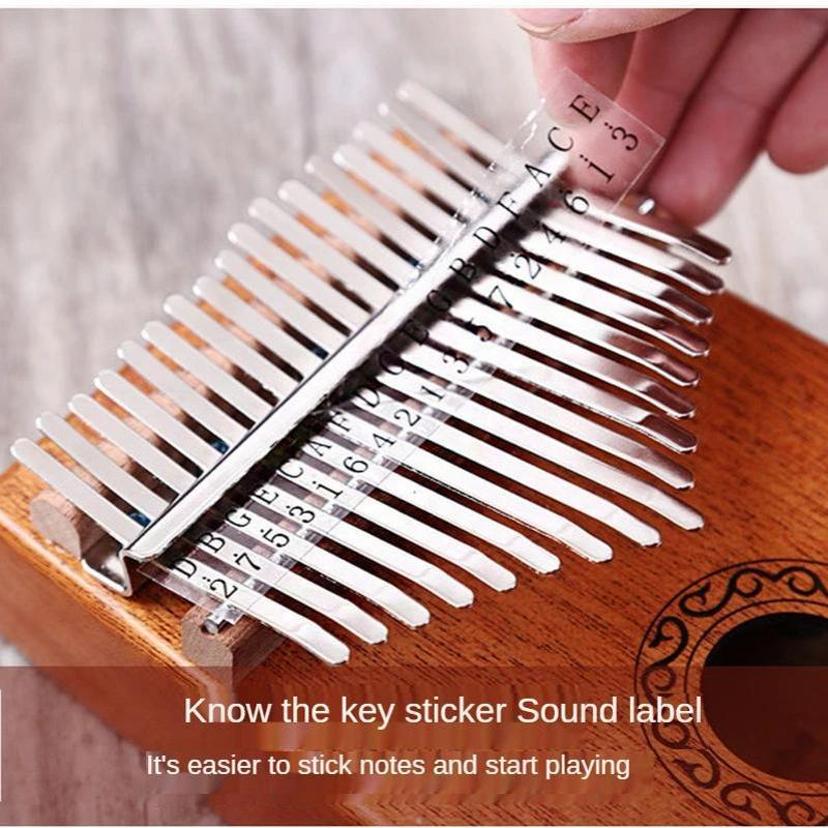 Retro Kalimba 17 Key Thumb Pia - Musical Instrument Kalimba ulasan dan harga