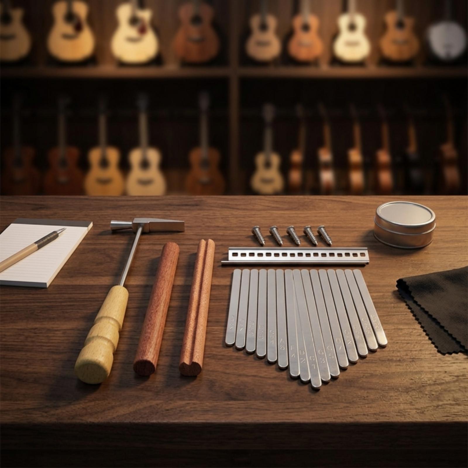 DIY Kalimba Thumb Piano 17 Key - Musical Instrument Kalimba ulasan dan harga