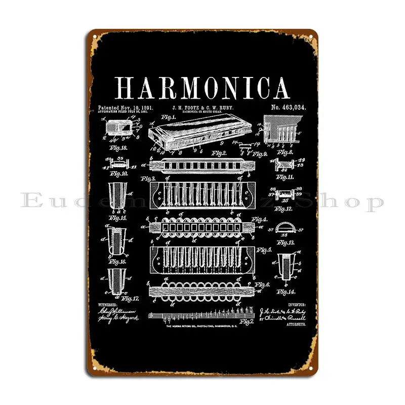 Harmonica Player Mouth Organ M - Musical Instrument Sign ulasan dan harga