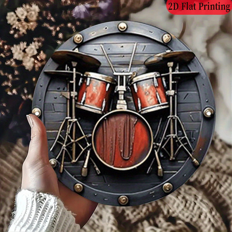2D Flat, 1pc, 20.32x20.32 cm 2 - Musical Instrument Sign ulasan dan harga
