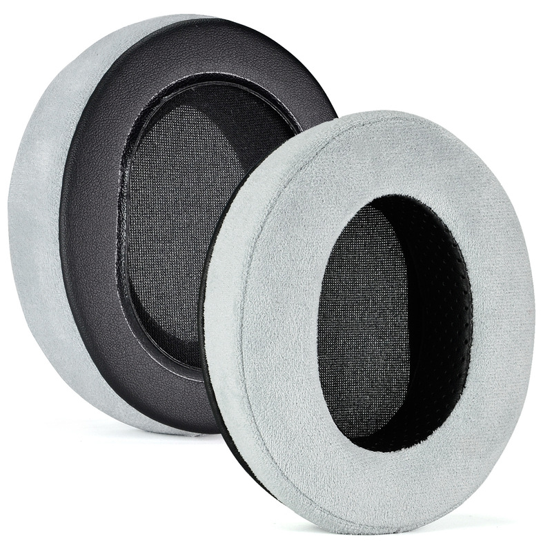 Matte Grey Fabric Ear Pads Hea - Audio Technica Headphone Ath-M50X ulasan dan harga