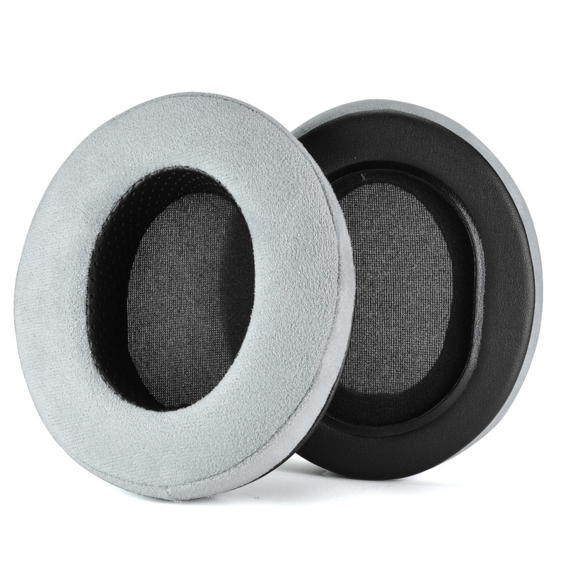 Matte Grey Fabric Ear Pads Hea - Audio Technica Headphone Ath-M50X ulasan dan harga