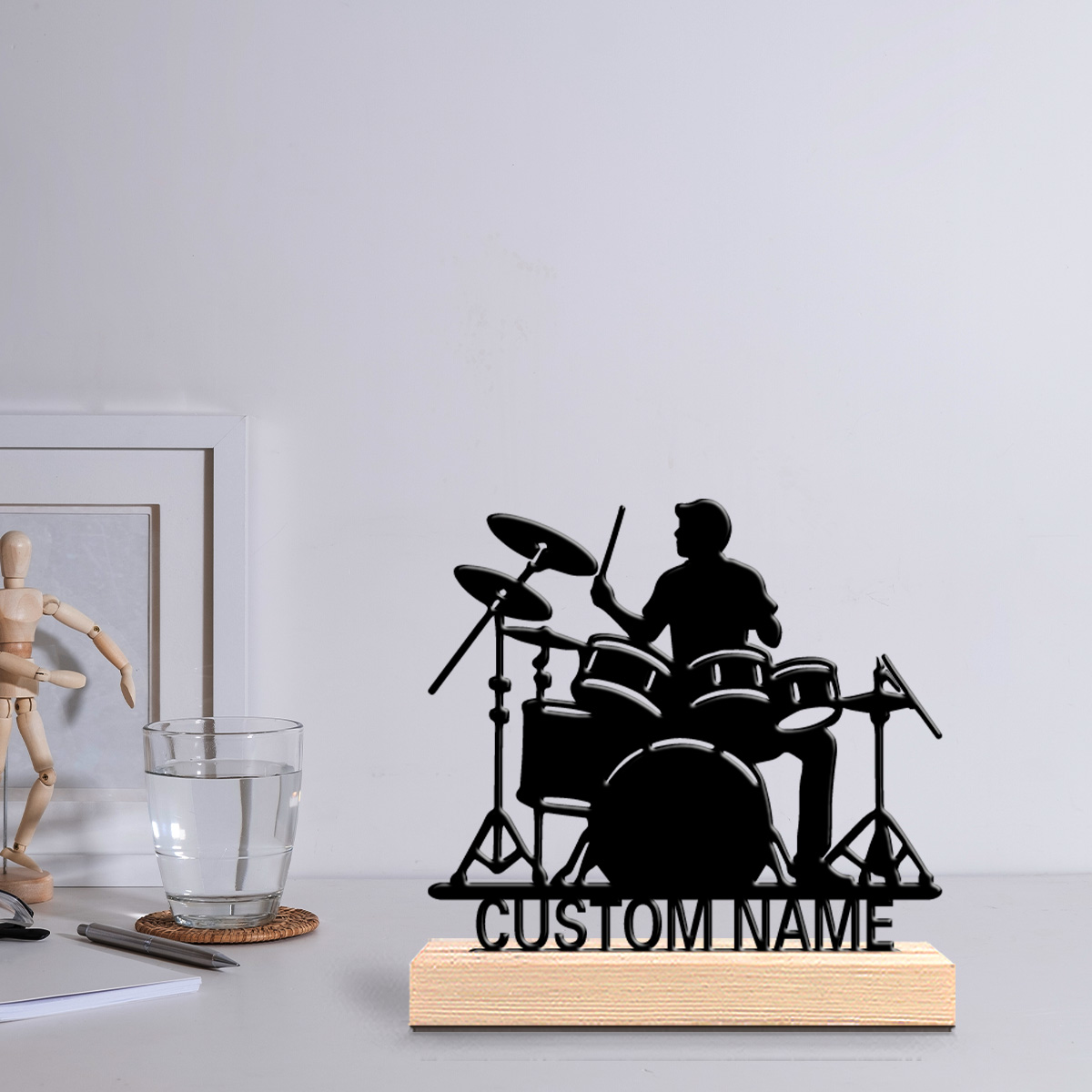 1pc  Custom name Beat A Drum M - Musical Instrument Name ulasan dan harga