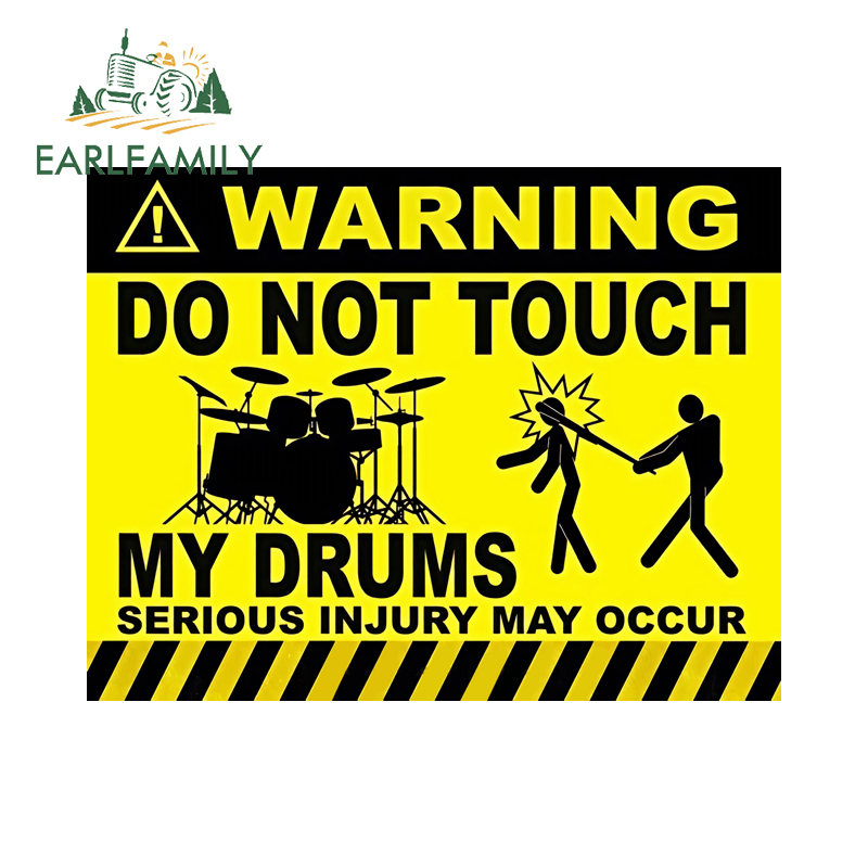 EARLFAMILY Do Not Touch My Dru - Musical Instrument Sign ulasan dan harga