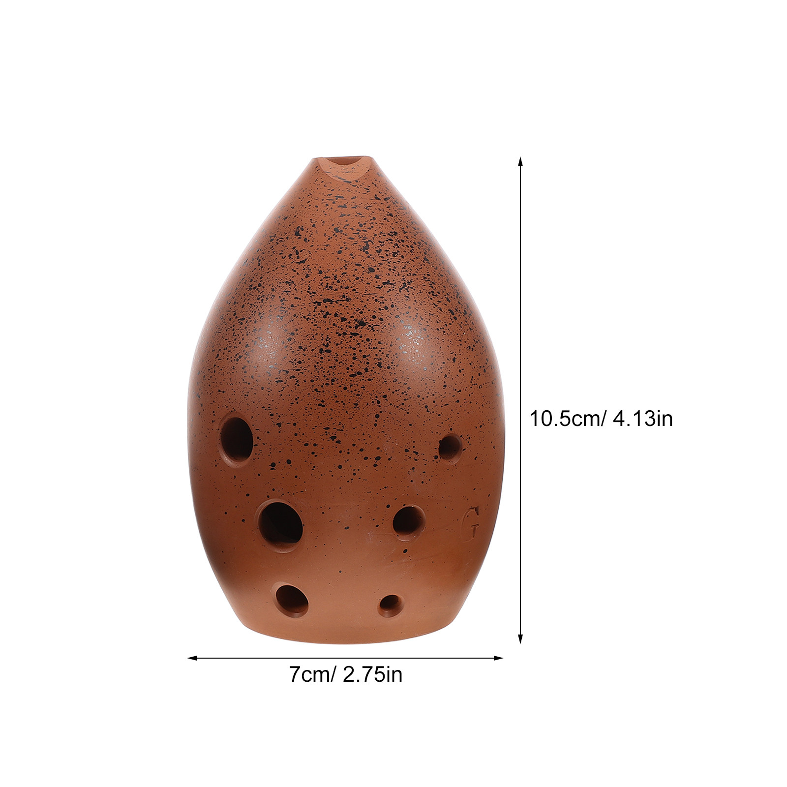 Ceramic Ocarina Flute 8 Hole C - Musical Instrument In Chinese ulasan dan harga