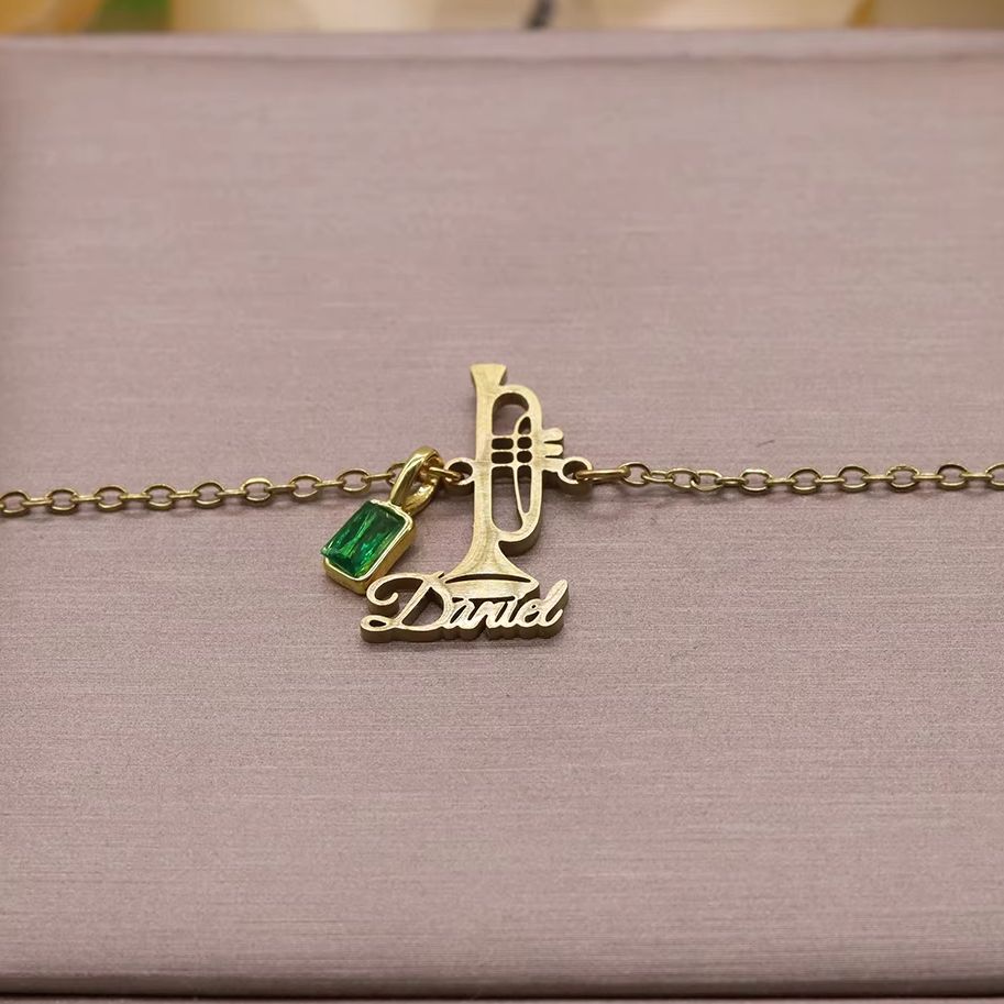 Todorova Custom Name Trumpet B - Musical Instrument Name ulasan dan harga