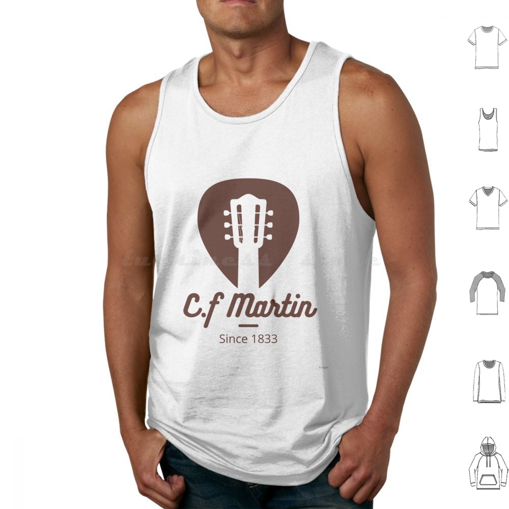 Guitars 1833 Tank Tops Print C - Musical Instrument Companies ulasan dan harga