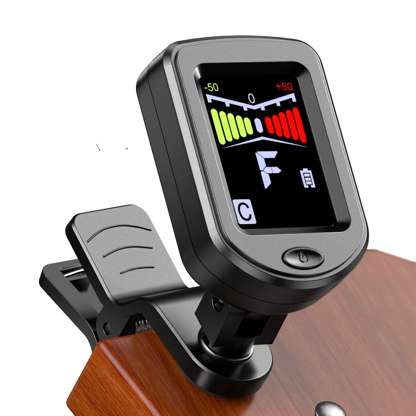 Clip-On Guitar Tuner with Regu - Musical Instrument In English ulasan dan harga