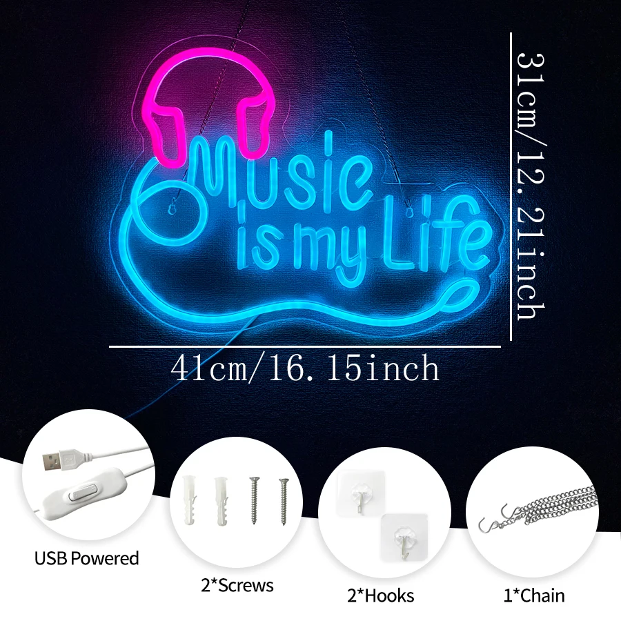 Bedroom,Studio,Music Party,Man - Musical Instrument Sign ulasan dan harga